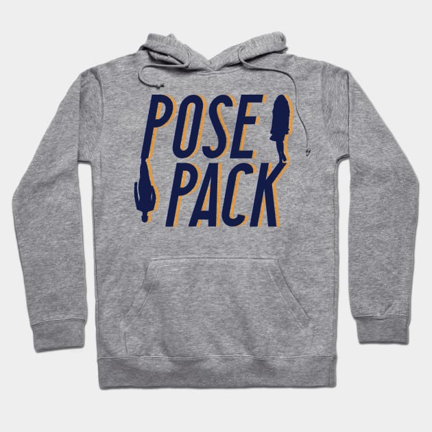 Pose Pack (Black) Hoodie by winstongambro